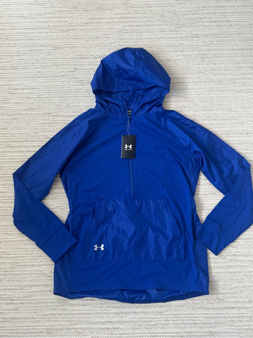 NWT UNDER ARMOUR Women’s Blue Unstoppable Jacket - Size Small